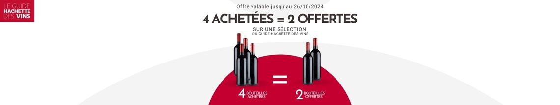 4 bouteilles achetées 2 offertes